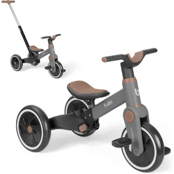 KIKKA BOO TRICIKL 5IN1 FLASH GREY 