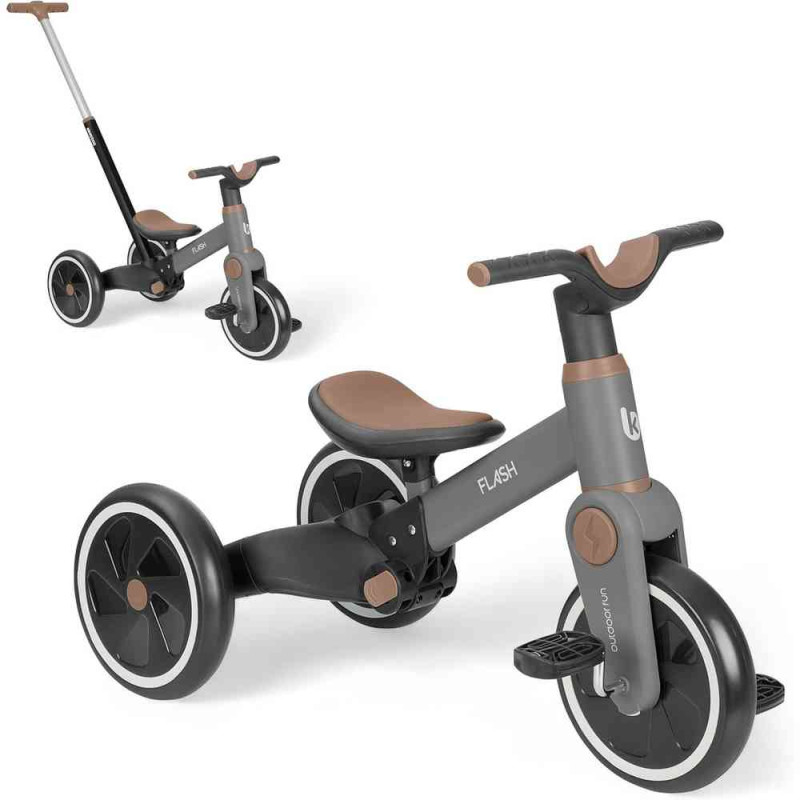 KIKKA BOO TRICIKL 5IN1 FLASH GREY 