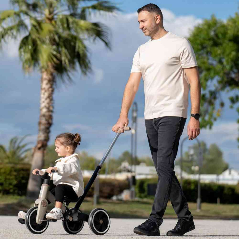 KIKKA BOO TRICIKL 5IN1 FLASH BEIGE 