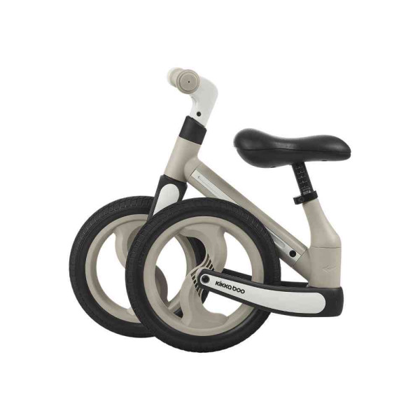 KIKKA BOO BALANCE BIKE BLACE BEIGE 