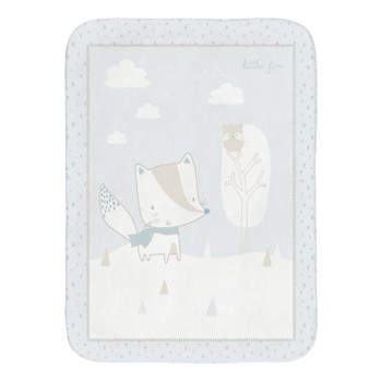 KIKKA BOO CEBE SUPER SOFT LITTLE FOX 110X140 CM 