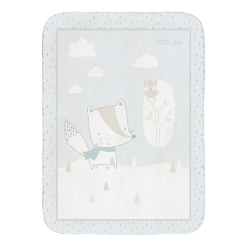 KIKKA BOO CEBE SUPER SOFT LITTLE FOX 80X110 CM 