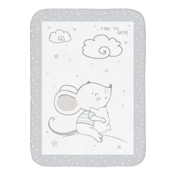 KIKKA BOO CEBE SUPER SOFT JOYFUL MICE 80X110 CM 