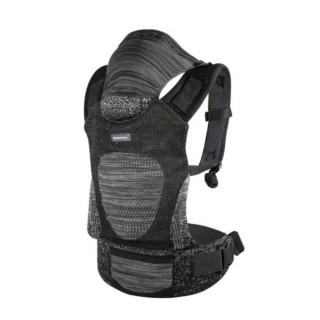 KIKKA BOO NOSILJKA HOODY FLY BLACK 