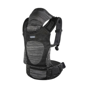 KIKKA BOO NOSILJKA HOODY FLY BLACK 
