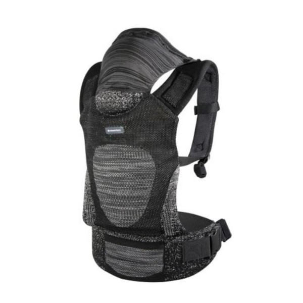 KIKKA BOO NOSILJKA HOODY FLY BLACK 