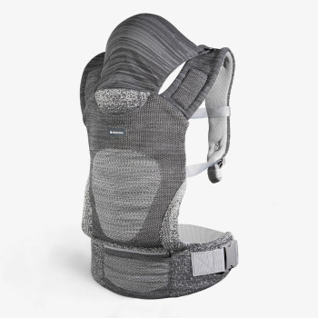 KIKKA BOO KENGUR NOSILJKA HOODY FLY GREY 