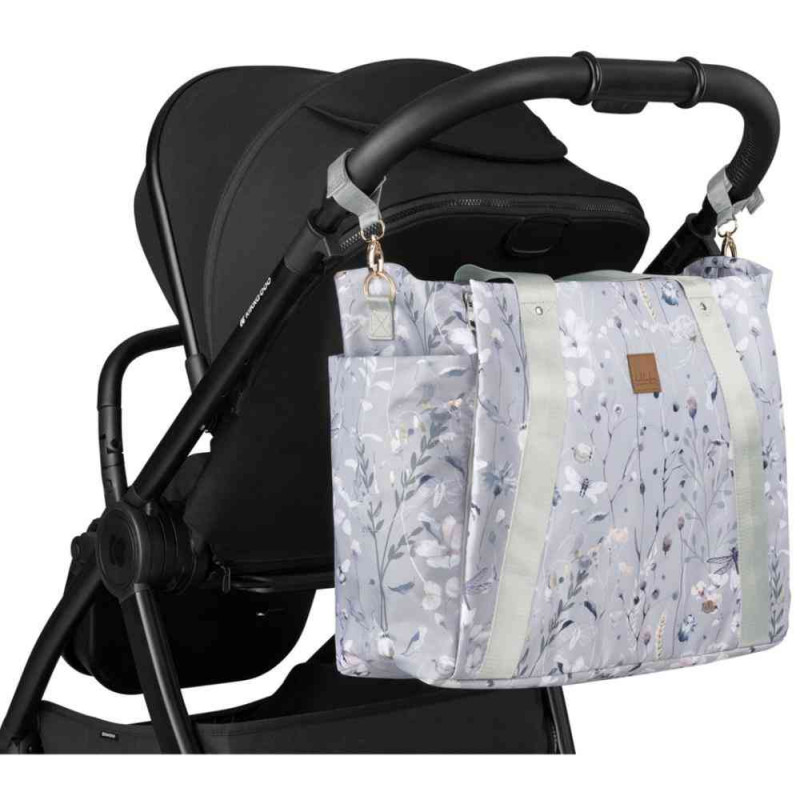 KIKKA BOO TORBA ZA MAME FLORENCE DREAMY FIELDS GREY 