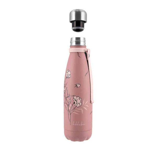 KIKKA BOO TERMOS FLASA 500ML FLORA BLUSH 