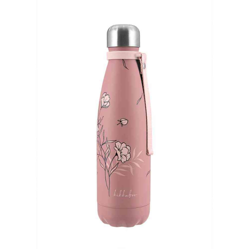 KIKKA BOO TERMOS FLASA 500ML FLORA BLUSH 
