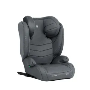 KIKKA BOO AUTO SEDISTE I-SIZE (100-150 CM) I-STAND GREY