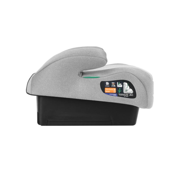 KIKKA BOO BUSTER I-SIZE (125-150 CM) I-GO LIGHT GREY 