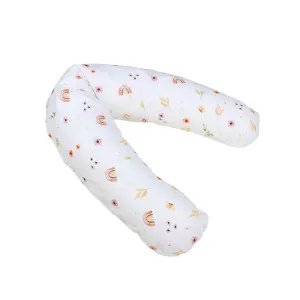 KIDZZ JASTUK ZA TRUDNICE I DOJILJE CVETICI 145X36CM