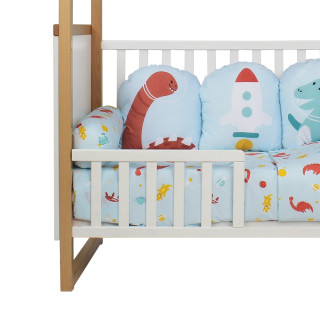 KIDZZ POSTELJINA 10 DELOVA DINO 