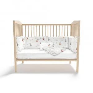 KIDZZ POSTELJINA 6 DELOVA ZEKA MINT