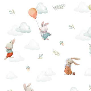 KIDZZ POSTELJINA 6 DELOVA ZEKA MINT 