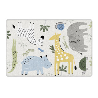 KIDZZ TEPIH PODLOGA ULTRA SOFT VESELI SAFARI 120X180X2.5 CM 