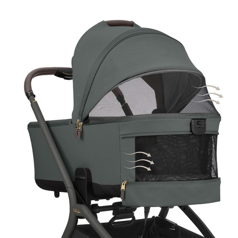 KIKKA BOO KOLICA TRIO GOYA PLATINUM OLIVE 