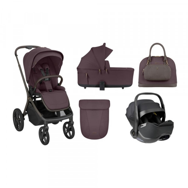 KIKKA BOO KOLICA TRIO GOYA PLATINUM MERLOT 