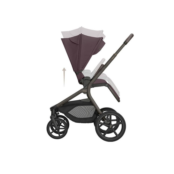 KIKKA BOO KOLICA TRIO GOYA PLATINUM MERLOT 