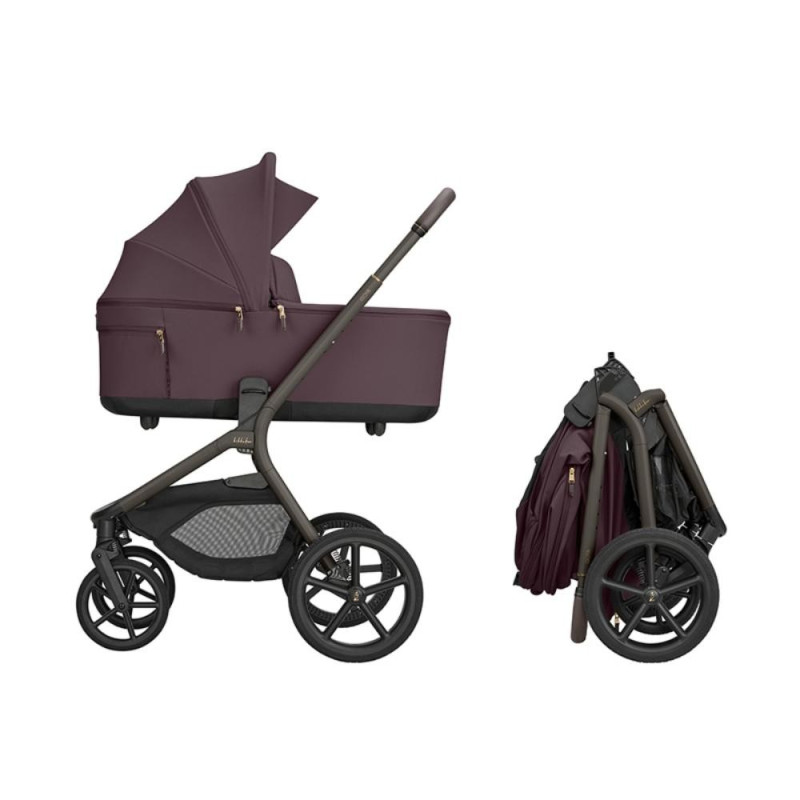 KIKKA BOO KOLICA TRIO GOYA PLATINUM MERLOT 