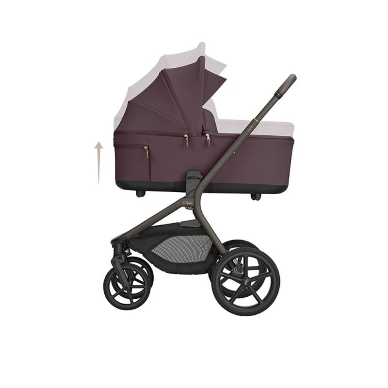 KIKKA BOO KOLICA TRIO GOYA PLATINUM MERLOT 
