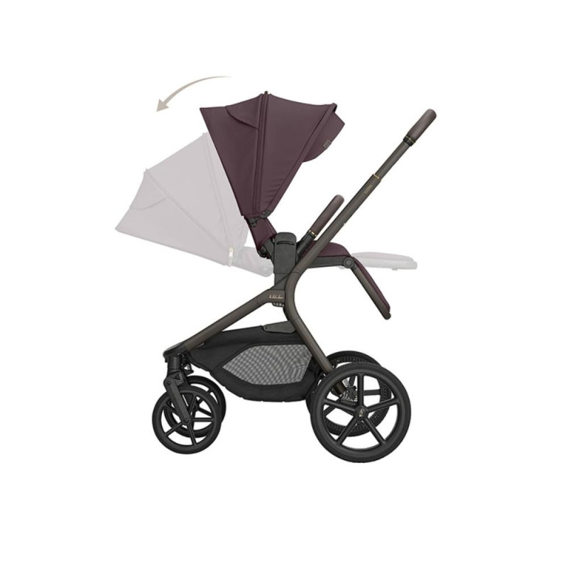 KIKKA BOO KOLICA TRIO GOYA PLATINUM MERLOT 