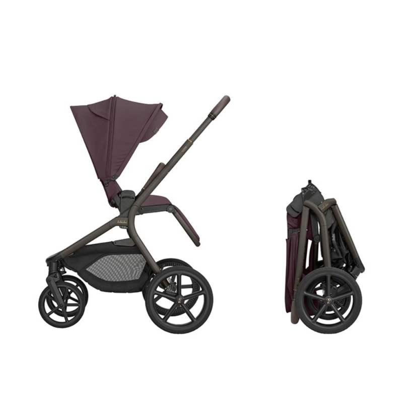 KIKKA BOO KOLICA TRIO GOYA PLATINUM MERLOT 