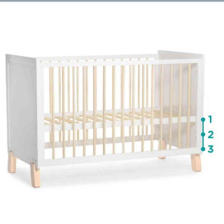 KINDERKRAFT KREVETAC NICO WOODEN WHITE 