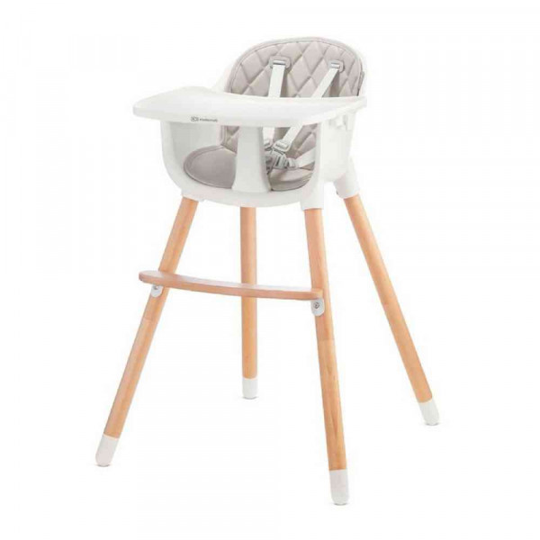 KINDERKRAFT STOLICA ZA HRANJENJE 2U1 SIENNA GREY 