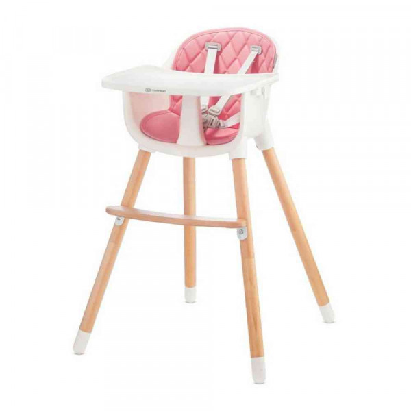 KINDERKRAFT STOLICA ZA HRANJENJE 2U1 SIENNA PINK 