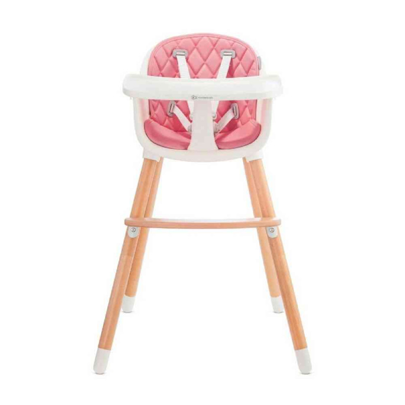 KINDERKRAFT STOLICA ZA HRANJENJE 2U1 SIENNA PINK 