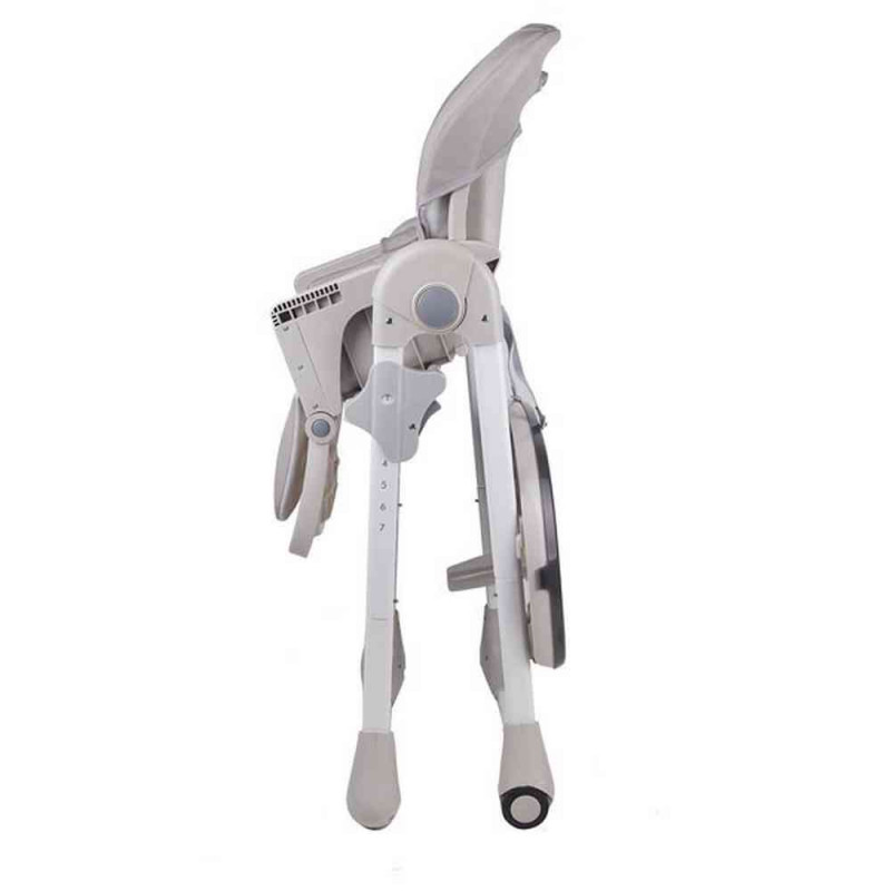 KINDERKRAFT STOLICA ZA HRANJENJE YUMMY GREY 