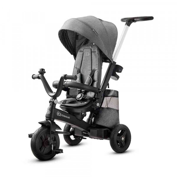 KINDERKRAFT TRICIKLI EASYTWIST PLATINUM GREY 