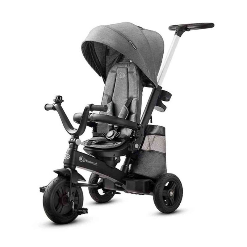KINDERKRAFT TRICIKLI EASYTWIST PLATINUM GREY