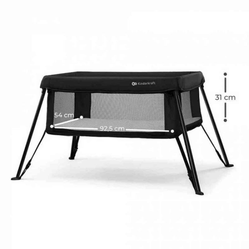 KINDERKRAFT PRENOSIVI KREVETAC CAMI 3U1 BLACK 