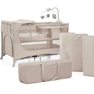 KINDERKRAFT PRENOSIVI KREVETAC JOY 2 BEIGE SA DODACIMA 