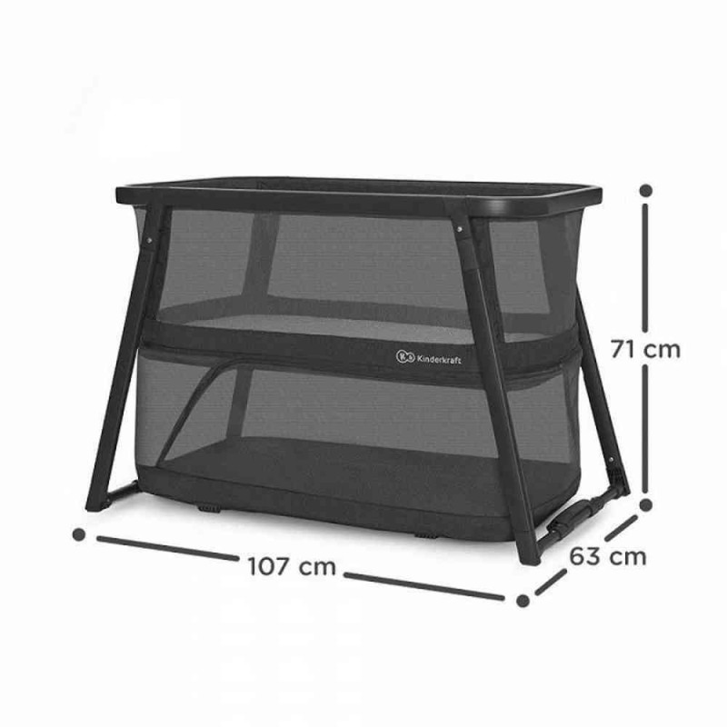 KINDERKRAFT PRENOSIVI KREVETAC SOFI PLUS GREY 