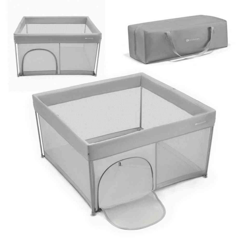 KINDERKRAFT OGRADICA ZA BEBE ZIKI GREY 