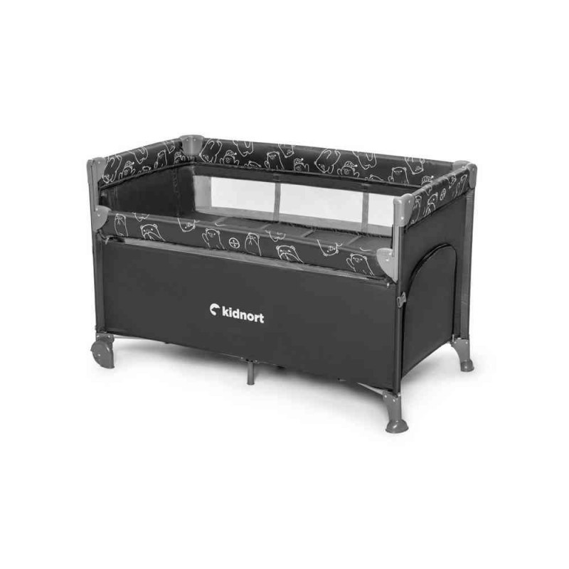 KIDNORT NASTE PRENOSIVI KREVETAC DARK GREY MÉLANGE 