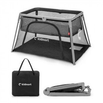 KIDNORT BLEKE 2U1 PRENOSIVI KREVETAC BLACK 