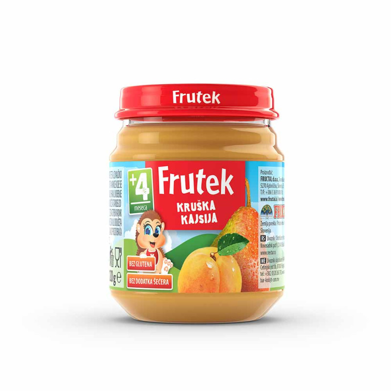 FRUTEK KASICA KAJSIJA I KRUSKA 120G