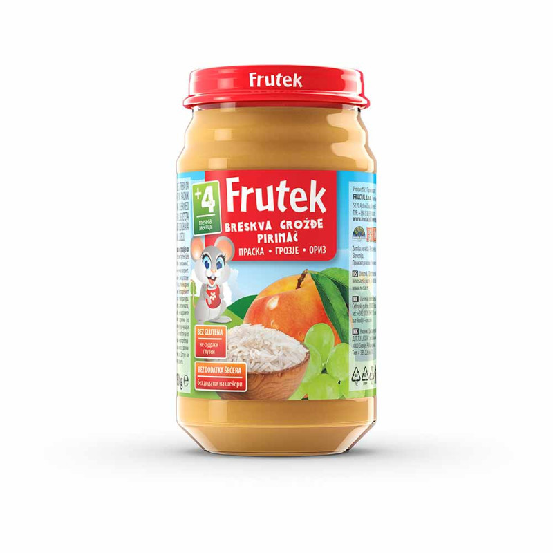 FRUTEK KASICA BRESKVA I RIZA 190G