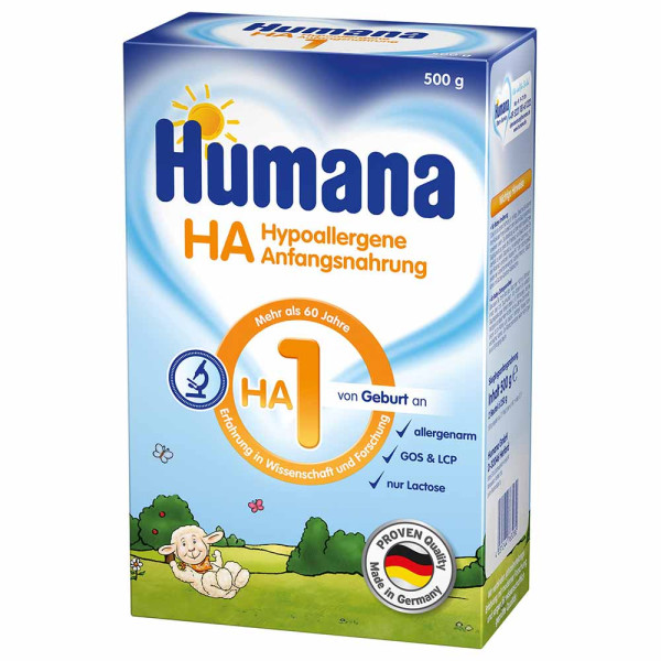 HUMANA MLEKO HA 1 500G, OD ROĐENJA 