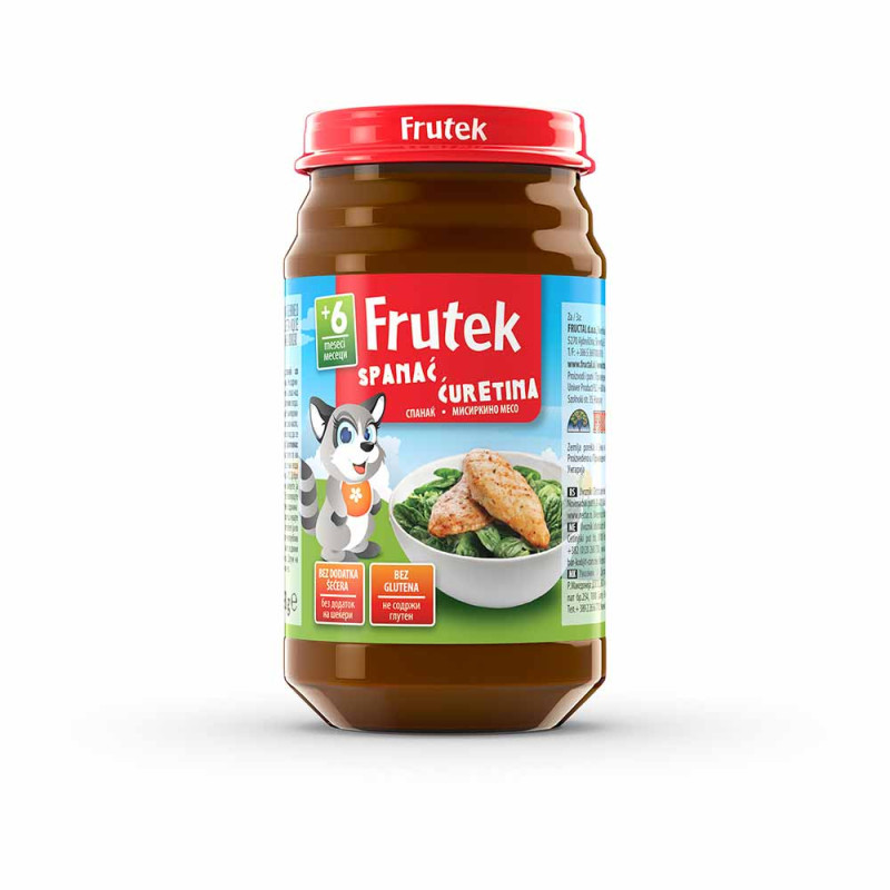 FRUTEK KASA SPANAC I CURETINA 190G