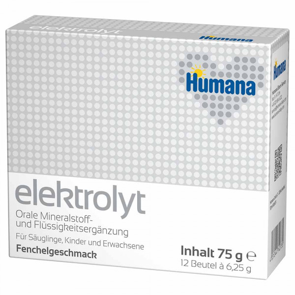 HUMANA ELEKTROLIT SA UKUSOM KOMORACA ZA ODOJCAD DECU I ODRASLE 75G 
