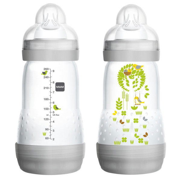 MAM FLASICA ANTICOLIC 260ML  SILIKON  0M 