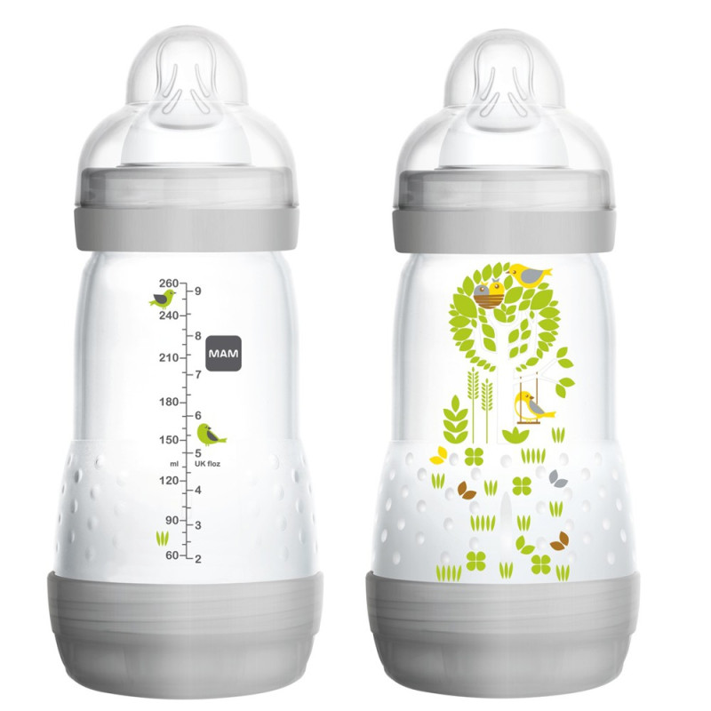 MAM FLASICA ANTICOLIC 260ML  SILIKON  0M 