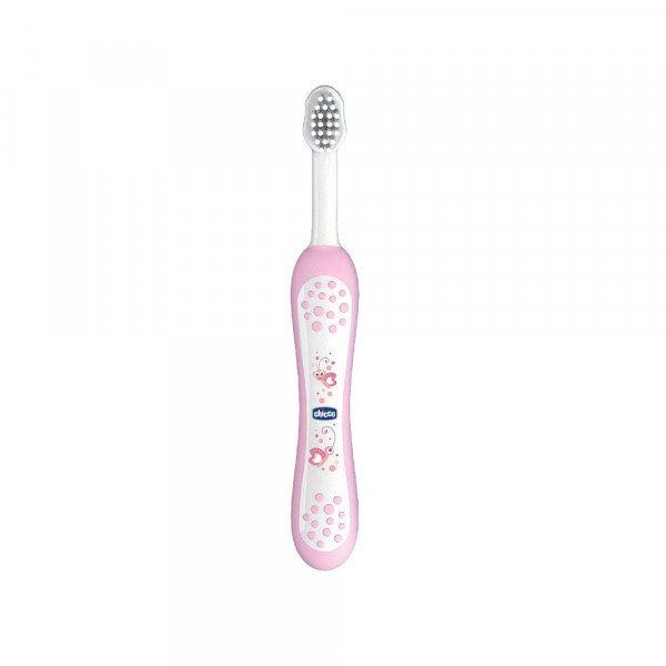 CHICCO BM CETKICA ZA ZUBE ROZE OD 6 MES 