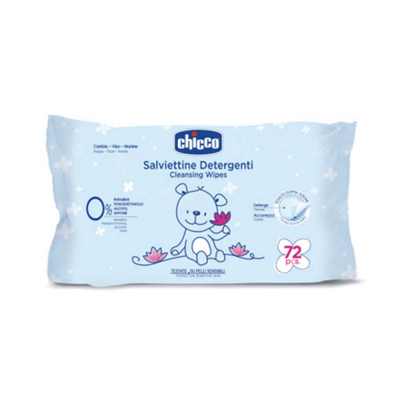 CHICCO VLAZNE MARAMICE NATURAL SENSATION 72KOM